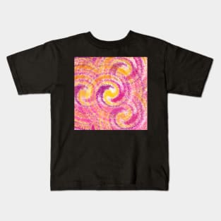 Circles Of Bright Summer Colors Kids T-Shirt